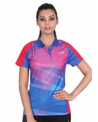 Ladies Sublimated Polo, Raglan Sleeve